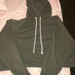 Cropped hoodie!